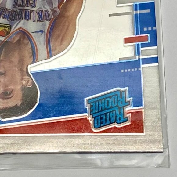 2020 Donruss Optic Aleksej Pokusevski Rookie Card #167 Silver Prizm Thunder (RC) - Picture 7 of 13